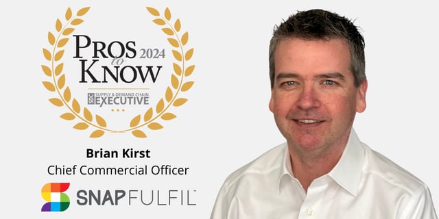 Supply & Demand Chain Executive Honors Brian Kirst as a 2025 Pros